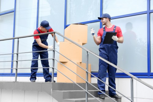 Professional packing supplies for Canary Wharf relocations