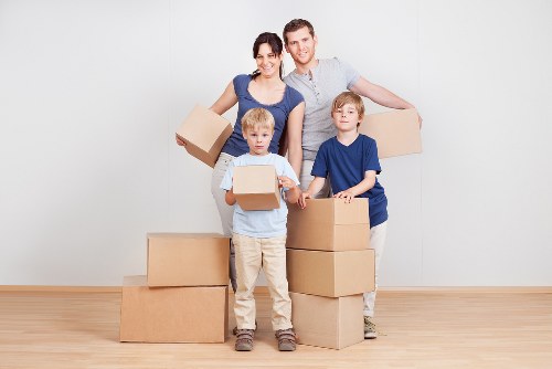 Residential furniture removal service for Canary Wharf flats