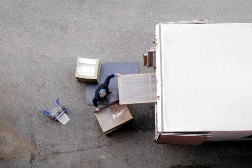 Canarywharf Movers secure payment interface illustration