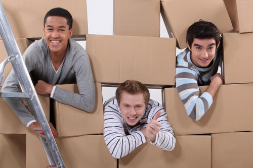 Secure storage access and handling for Canary Wharf customers