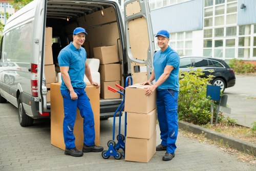 Moving vehicle support for Canary Wharf offices and apartments