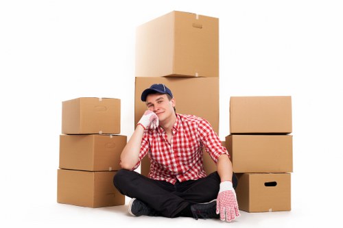Canary Wharf Movers coordinating a smooth office relocation
